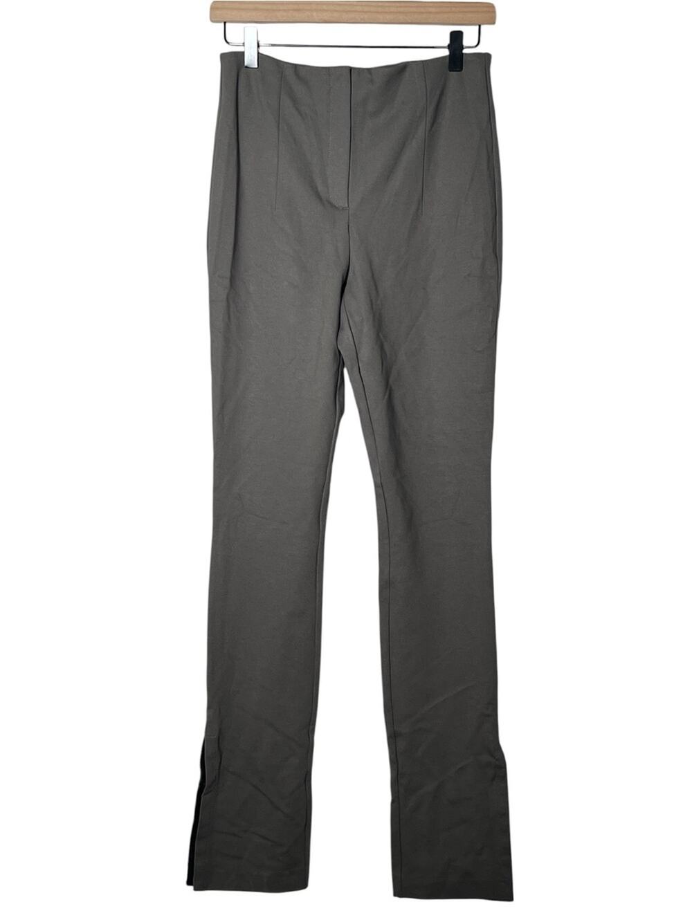 NWT Zara green straight leg pants size small S B146